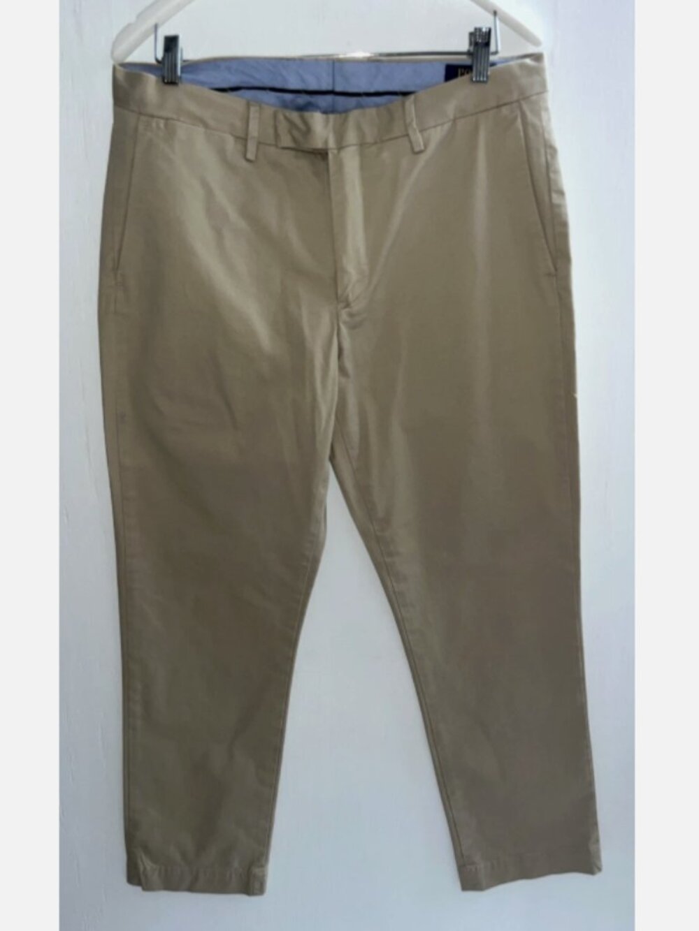 POLO RALPH LAUREN Straight Stretch Fit Beige Tan Chino Pants Size 33/30